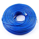 Кабель патч-корд 50 метрів RJ-45 CAT 5 UTP Мережевий кабель LAN вита пара для інтернету Ethernet Лан, фото 2