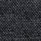 Стілець для касира АМФ гвинтовий м'яке сидіння тканина чорна металевий каркас алюм, фото 4