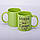 Чашка для сублімації кольорова FullColor 330 мл Салатова, фото 6