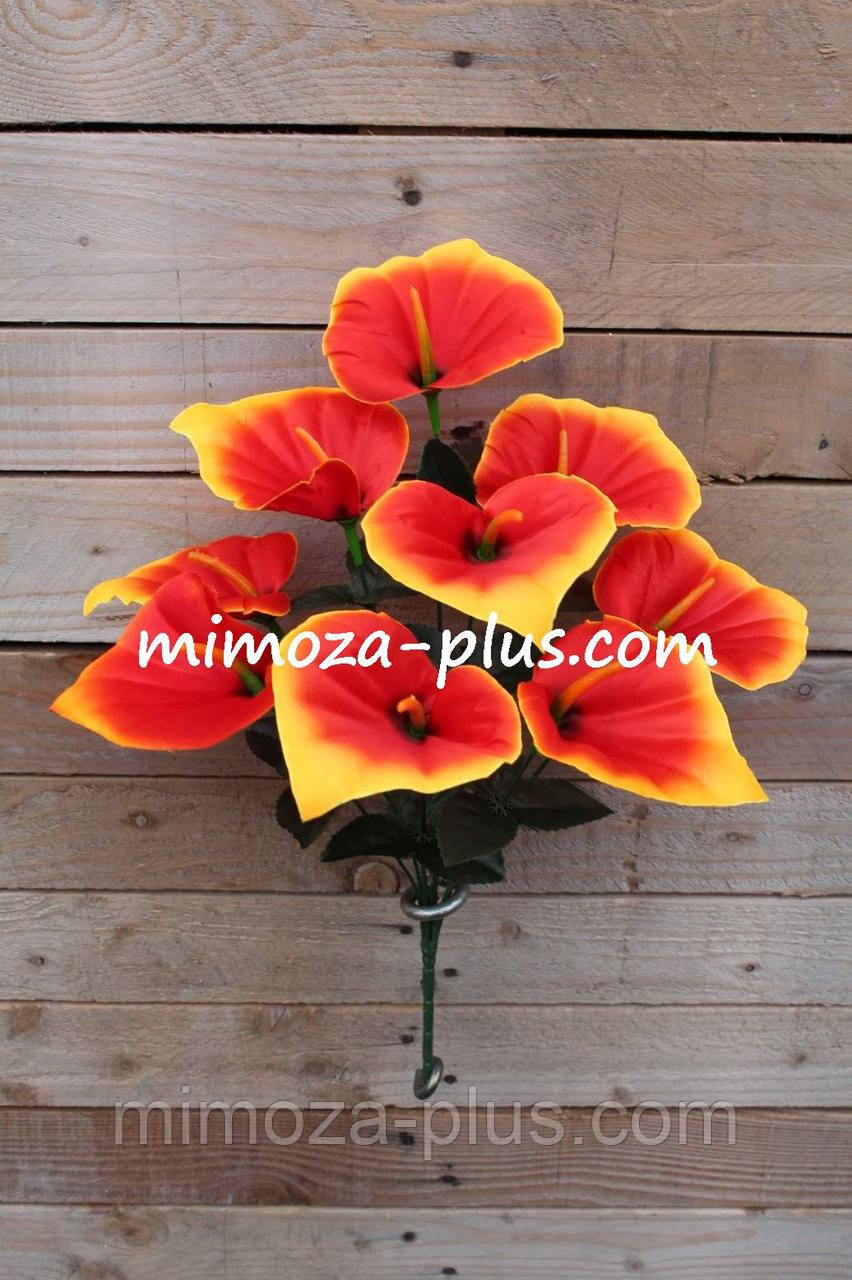 Штучні квіти - Калла букет, 45 см