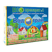 Біодеструктор Водограй для очищення каналізації у приватному секторі 50 г