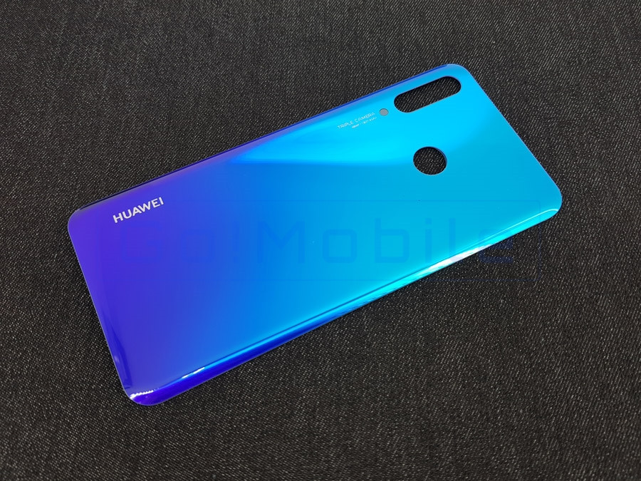Задня кришка Huawei P30 Lite, Standart edition 24MP, Peacock Blue синя