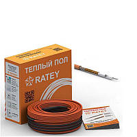 Теплий пол Ratey RD1 одножирний кабель 9,8 м 175 Вт 1-1,2 м2