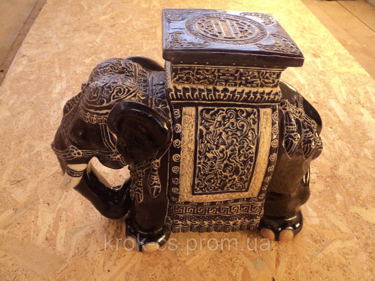 Великий слон статуетка підставка фарфор старина раритет ексклюзив антикваріат з Німеччини 1193