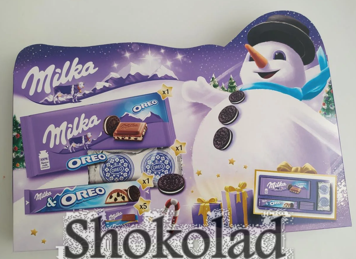 Купить Новогодние Конфеты Milka Oreo Box 182g, цена 233 грн — Prom.ua ...