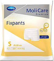 Эластические штанишки для фиксации прокладок MoliCare Premium Fixpants короткие, S 5 шт.