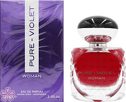 Жіноча парфумована вода Pure Violet 100ml.Fragrance World.(100% ORIGINAL)