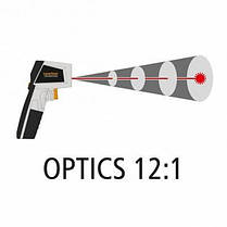 Пірометр (-40 °C...400 °C) LaserLiner ThermoSpot Pocket 082.440A, фото 3