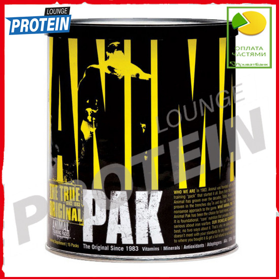 Витаминно-минеральный комплекс Universal Nutrition Animal Pak 15 paks энимал пак - фото 2 - id-p213433770