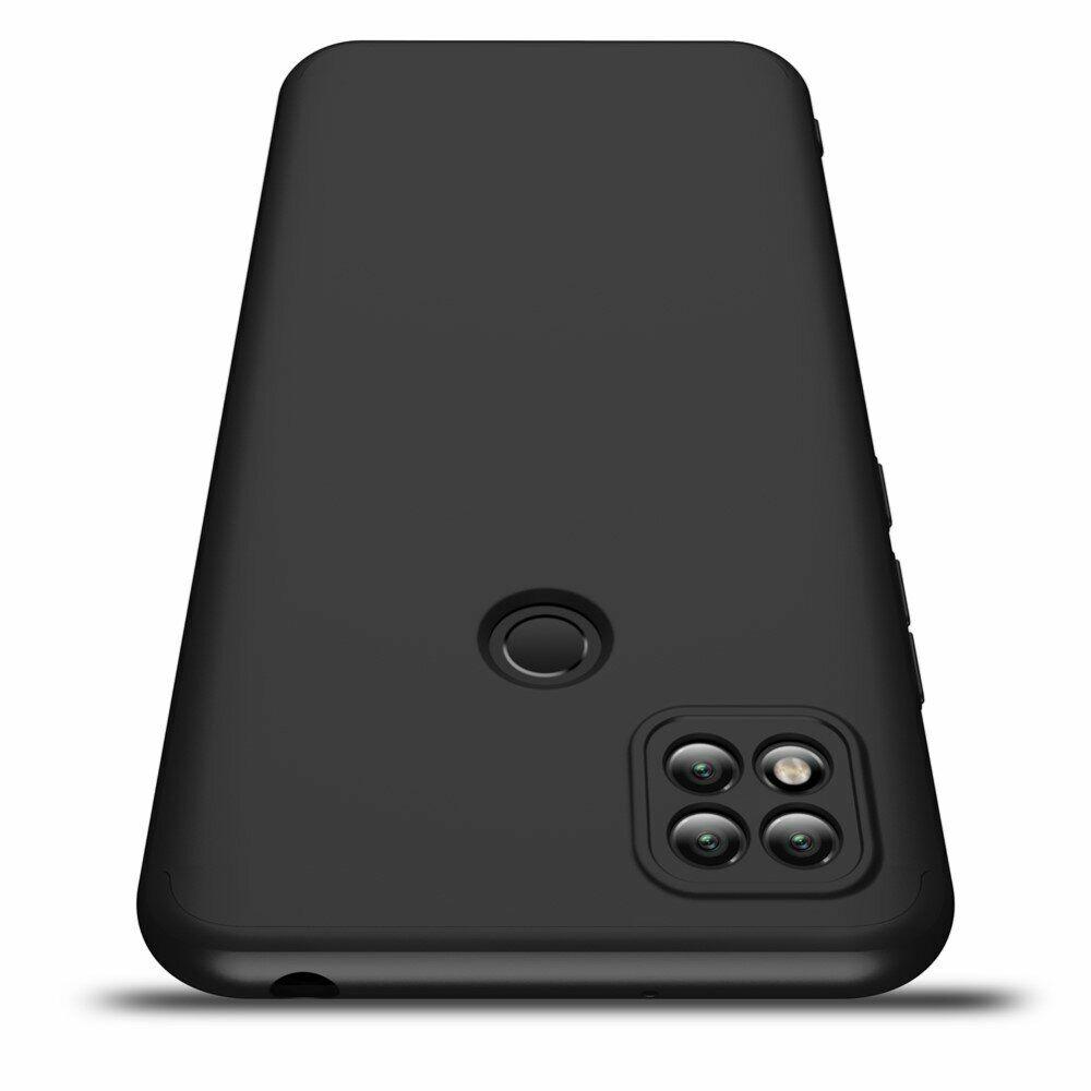 Чехол GKK 360 для Xiaomi Redmi 9C бампер противоударный Black - фото 3 - id-p1311458809