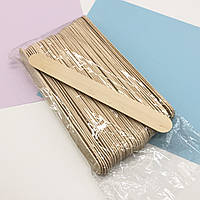 Шпатель дерев'яний для воску Великий, 50 шт.