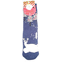 Шкарпетки зимові новорічні дитячі махрові Aura via Poland 32-35
