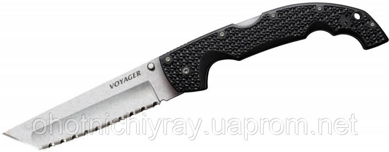 Ніж складаний Cold Steel Voyager Lg. Tanto Point Serrated (29TLCTS)