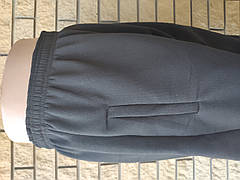 Спортивні штани утеплені на флісі трикотажні великих розмірів із широкою штаниною на високий зріст NIKE, фото 4