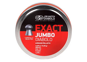 Кулі пневматичні JSB Exact Jumbo 5,51 мм 1,03 грама 500 шт/уп (546246-500)