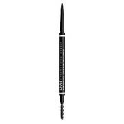 Тонкий олівець для брів NYX Micro Brow Pencil №08 (black)