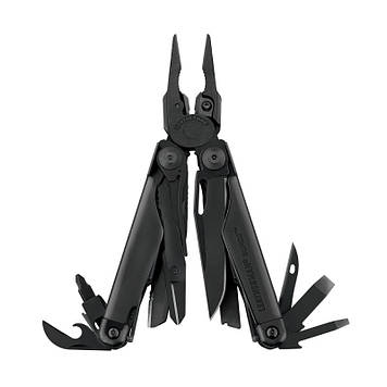 Мультиінструмент LEATHERMAN Surge BLACK чохол MOLLE картонна коробка (831333)