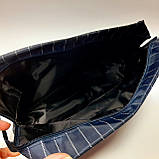 Косметичка чоловіча смугаста з кишенею, фото 4