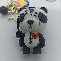 Брелок на рюкзак, ключі Broken Panda Пандочка, фото 3