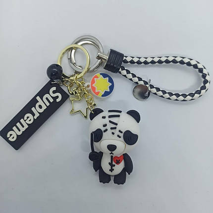 Брелок на рюкзак, ключі Broken Panda Пандочка, фото 1