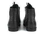 Чоловіче взуття великого розміру черевики чорні зимові шкіряні Rosso Avangard Falconi Comfort BS, фото 5