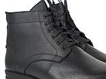 Чоловіче взуття великого розміру черевики чорні зимові шкіряні Rosso Avangard Falconi Comfort BS, фото 8