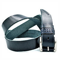 Мужской кожаный ремень Weatro new-m-40k-020 Тёмно-синий D1-2025