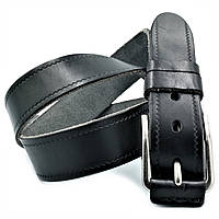 Мужской кожаный ремень new-m-40k-027 Weatro Чёрный D1-2025