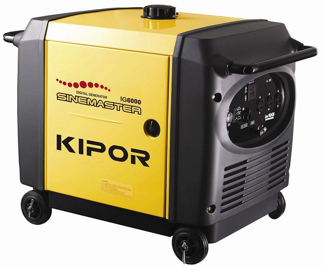 Однофазний бензиновий генератор Kipor IG6000 (6 кВт)
