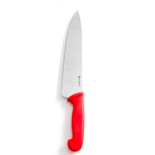 Ніж HACCP кухарський, червоний, 240 мм Hendi