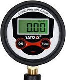 ПИСТОЛІТ ДЛЯ ПІДКАЧКИ ШИН YATO З ЦІФРОВІМ LCD МАНОМЕТРИМ 0.8 МПА 1/4", фото 2