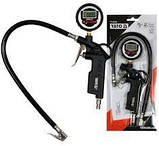 ПИСТОЛІТ ДЛЯ ПІДКАЧКИ ШИН YATO З ЦІФРОВІМ LCD МАНОМЕТРИМ 0.8 МПА 1/4", фото 3