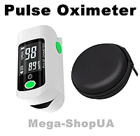 Пульсоксиметр пульсометр на палець для сатурації Pulse Oximeter DR43UG вимірювач пульсу, кисню