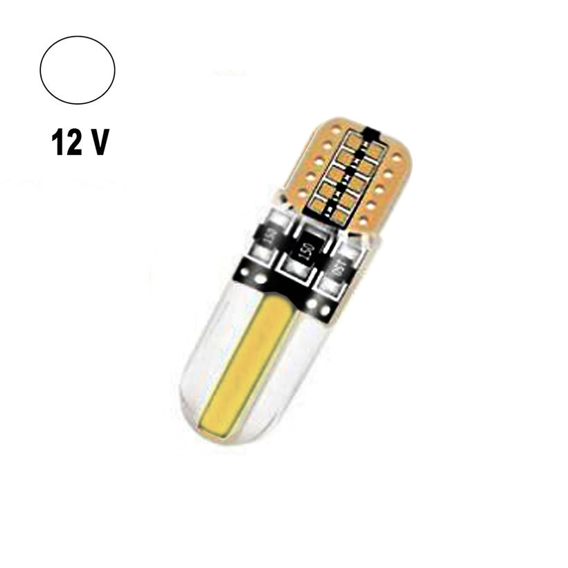 Автолампи Terra T10 / W5W, цоколь W2.1x9.5d, COB 95Lm, білий, 12V, фото 1