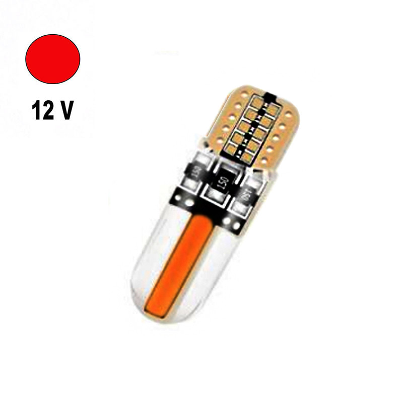 Автолампи Terra T10 / W5W, цоколь W2.1x9.5d, COB 95Lm, білий, 12V, фото 1