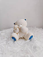 Силіконовий молд Ведмедик з подарунком