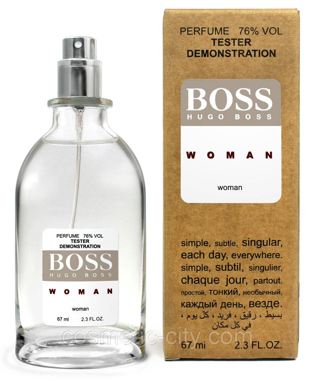 Тестер жіночий Hugo Boss Boss Woman, 67 мл., фото 1
