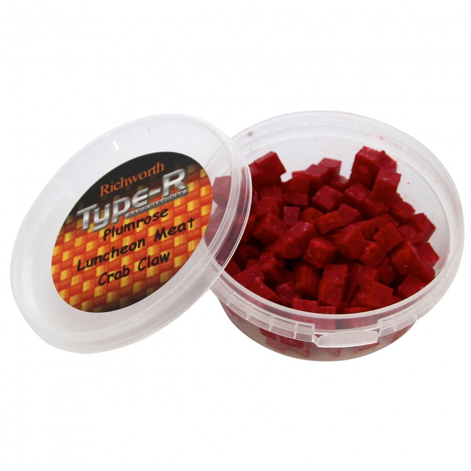 Мясная наживка Richworth Luncheon meat dyed 8mm 150ml (Curried Spice)