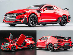 Модель гоночного автомобіля Chevrolet Camaro 1:32 металева  Червоний