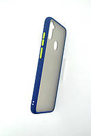 Чехол для телефона iPhone 12mini Silicone Gingle Matte dark blue/green