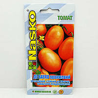 Томат Де Барао помаранчевий 40 насінин, індетермінантний (Nasko)
