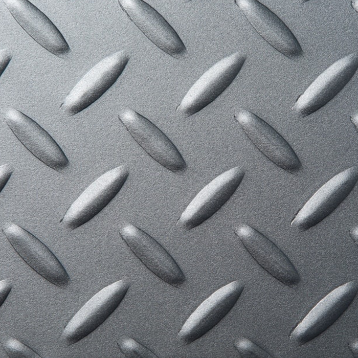 Аркуш Неіржавкий рифлений 3х (125х250 см, AISI 304 аналог (08Х18Н10), сочевиця, фото 1