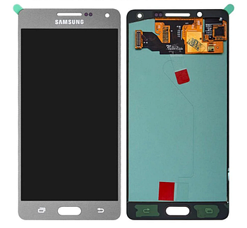 Модуль для Samsung Galaxy A5, Samsung A500 сріблястий, дисплей + сенсор