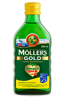 Mollers tran GOLD omega-3 норвежский рыбий жир 250 мл