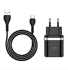 Мережевий зарядний пристрій Hoco C76A 18W Speed Cource PD3.0 (з кабелем Lightning) для iPhone 12 mini Black, фото 6