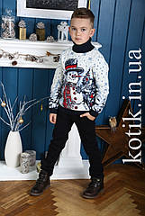 Сімейні светри Лісовий Сніговик