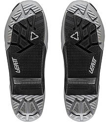 LEATT Sole GPX 4.5 / 5.5 Boots ENDURO Pair (Grey), 10.5