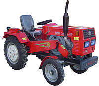 Мінітрактори в роботі з навісним обладнанням