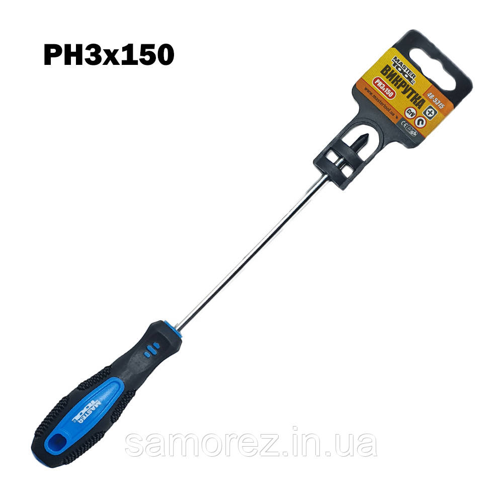Викрутка MasterTool РН-1 38мм (шт), фото 1