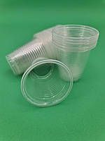 Стопка пластикова 80 г Діфлон Прозора (100 шт.)